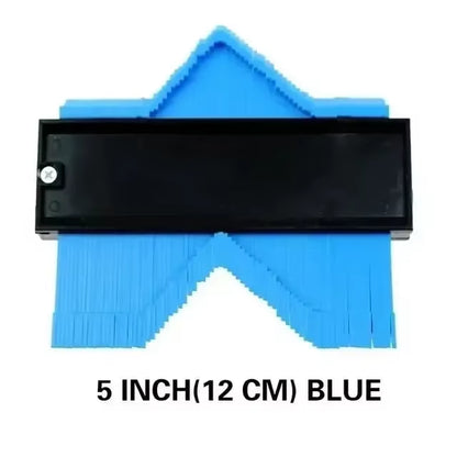 Irregular Contours Gauge Arc Ruler Plastic Gauge Contour Profile Scale Template Curvature Scale Tiling Laminate